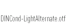 DINCond-LightAlternate