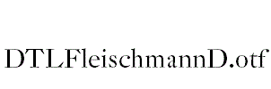 DTLFleischmannD