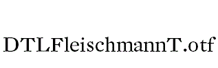 DTLFleischmannT