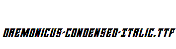 Daemonicus-Condensed-Italic