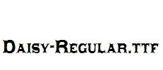 Daisy-Regular