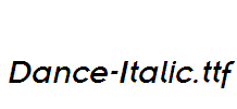 Dance-Italic