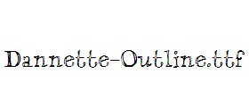 Dannette-Outline