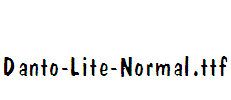 Danto-Lite-Normal