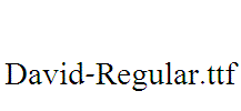 David-Regular