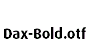 Dax-Bold