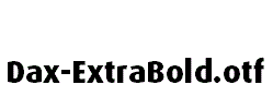 Dax-ExtraBold