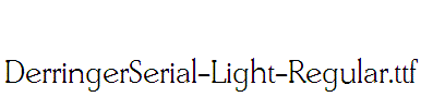 DerringerSerial-Light-Regular