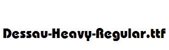 Dessau-Heavy-Regular