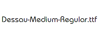 Dessau-Medium-Regular