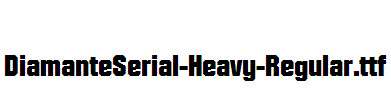 DiamanteSerial-Heavy-Regular