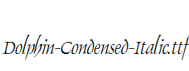 Dolphin-Condensed-Italic