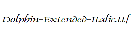 Dolphin-Extended-Italic