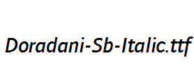 Doradani-Sb-Italic