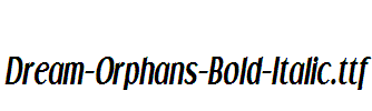 Dream-Orphans-Bold-Italic