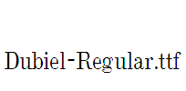 Dubiel-Regular