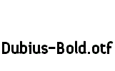 Dubius-Bold