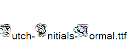 Dutch-Initials-Normal