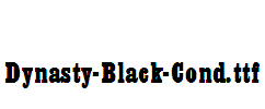 Dynasty-Black-Cond