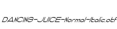 DANCING-JUICE-Normal-Italic