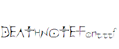 DEATHNOTE-Font