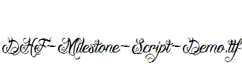 DHF-Milestone-Script-Demo