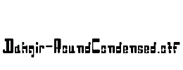 Dahgir-RoundCondensed