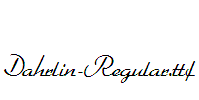 Dahrlin-Regular