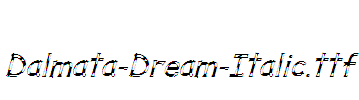 Dalmata-Dream-Italic