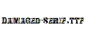 Damaged-Serif