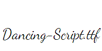 Dancing-Script