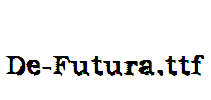 De-Futura