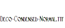 Deco-Condensed-Normal