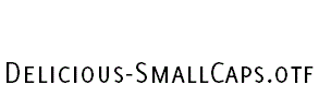 Delicious-SmallCaps