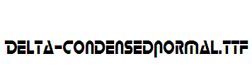 Delta-CondensedNormal