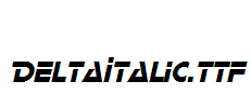 DeltaItalic