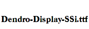 Dendro-Display-SSi