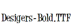 Desigers-Bold