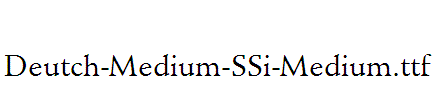 Deutch-Medium-SSi-Medium