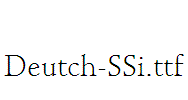 Deutch-SSi