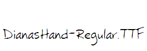 DianasHand-Regular