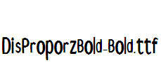 DisProporzBold-Bold