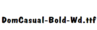 DomCasual-Bold-Wd