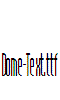 Dome-Text