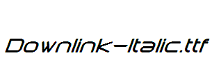 Downlink-Italic