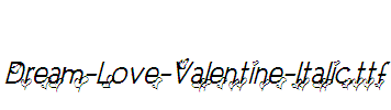 Dream-Love-Valentine-Italic