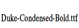 Duke-Condensed-Bold