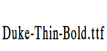 Duke-Thin-Bold