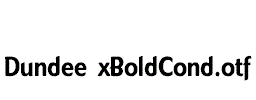 DundeeExBoldCond