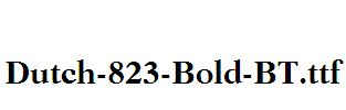 Dutch-823-Bold-BT